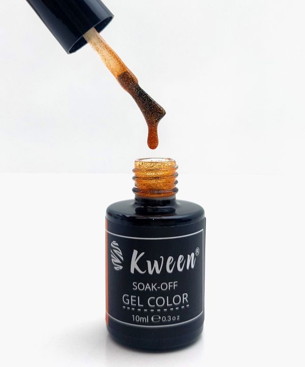 KWEEN%20Gel%20Nail%20Polish%20Glitter%20Soak%20Off%20UV%20LED%20Nail%20Polish%20Holographic%20Sparkle%20Shiny%20Gold%20Diamond%20Gel%20Polish%20for%20Manicure%20-%20Image%203
