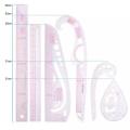 9Pcs Multi-Function Clothing Sample Cutting Ruler Metric Yardstick Rulers Drawing Tailor Ruler Curve Yardstick Sewing Tools. 