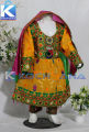Kochyana Special Traditional Frock For kids - kids dresses - girls dresses Yellow Color. 