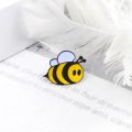 Cute Bee Flower Enamel Pin Funny Petal Brooch Women Jeans Coat Lapel Pin Badge Jewelry Gift for Friend New Arrival. 