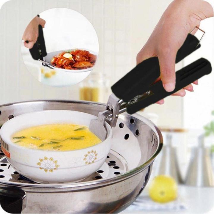 Stainless Steel Anti-Hot Pot Pan Hot Dish Gripper