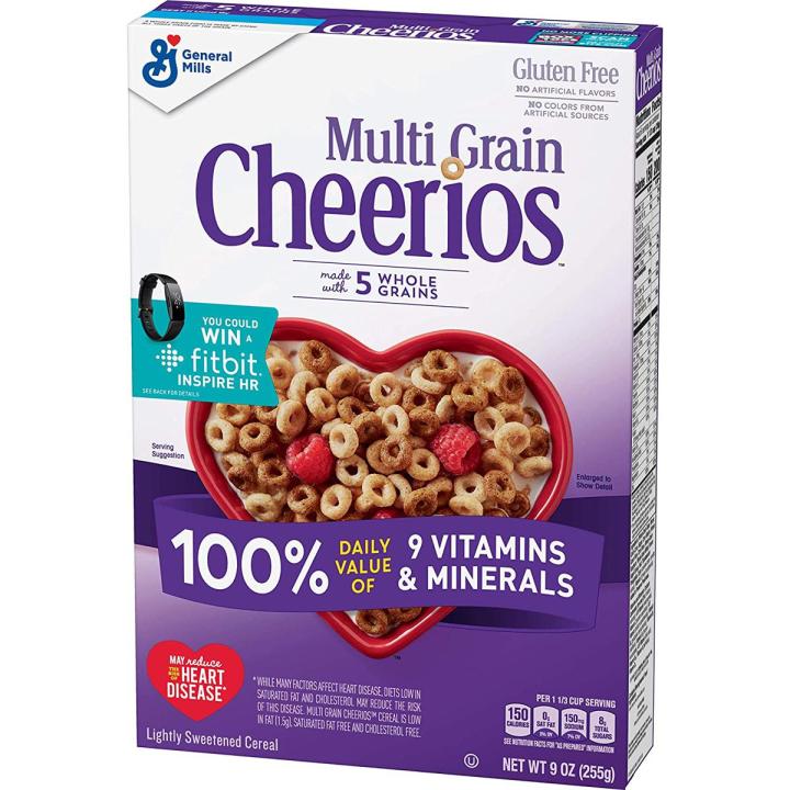 Multi Grain Cheerios, Multigrain Cereal, Gluten Free 255G