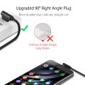 【All Of Me】Type C For Xiaomi Redmi Note 8 Pro Mi 9t A3 7 Samsung A50 A70 Honor 9x Tipo C Charging Cabel 90 Degree Phone. 