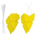 20Pcs Sticky Trap,Fruit Fly and Gnat Trap Yellow Sticky Bug Traps for Indoor/Outdoor Use Insect Catcher for White Flies. 