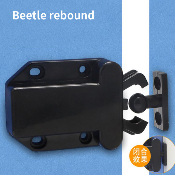 GJCUTE 4/6 Push To Open Door Catch Kitchen Cabinet Touch Latch Release Drawer Cupboard