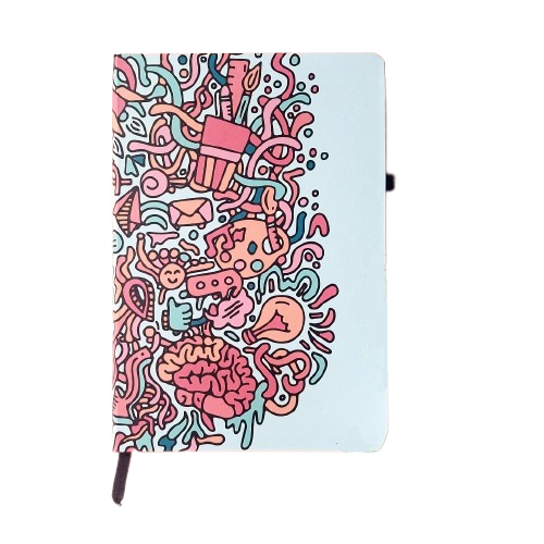 Doodley Bujo Journal Notebook Diary Dotgrid Dotted Hardcover A5 Doodle