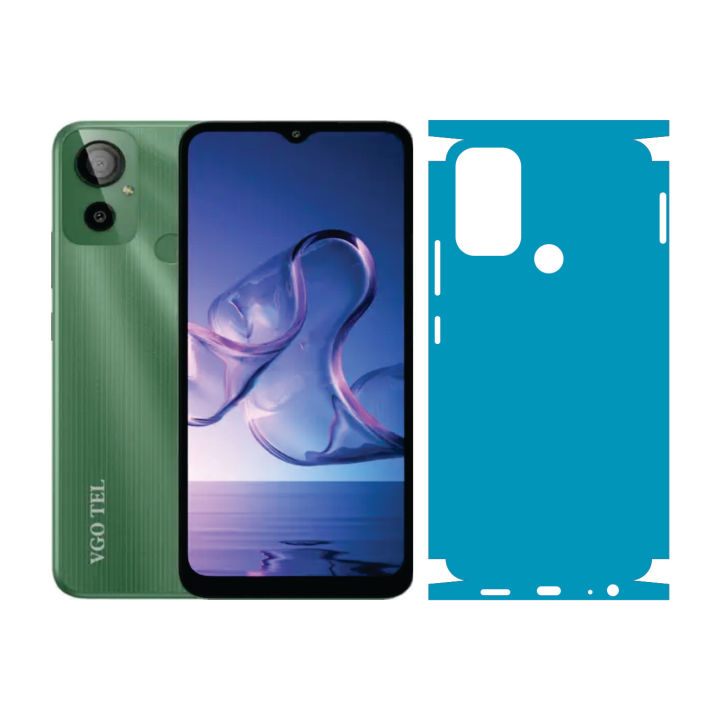 VGO TEL NEW 12 Back RHINO-0010 Blue-Green Sheet Anti-stain Wrap Cover