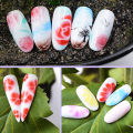 MSHARE 10ml Blooming Gel Nail Polish Nail Art Transparent Blossom Effect Flower Gel Polish Soak Off UV Nail Glue. 