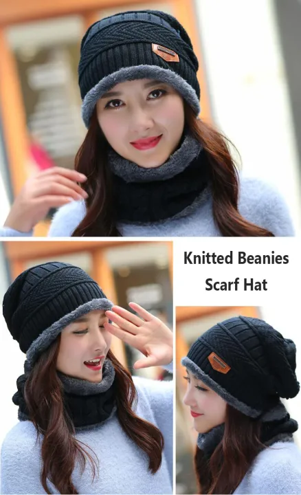 1-Piece%20and%202%20Pieces%20Coral%20Fleece%20Scarf%20Winter%20Hat%20Soft%20Winter%20Beanie%20Caps%20For%20Men%20Warm%20Breathable%20Wool%20Knit%20Letter%20Double%20Layer%20Caps%20for%20Bike%20and%20Outdoor%20Use%20in%20Black%20Blue%20and%20Brown%20Color%20-%20Image%206