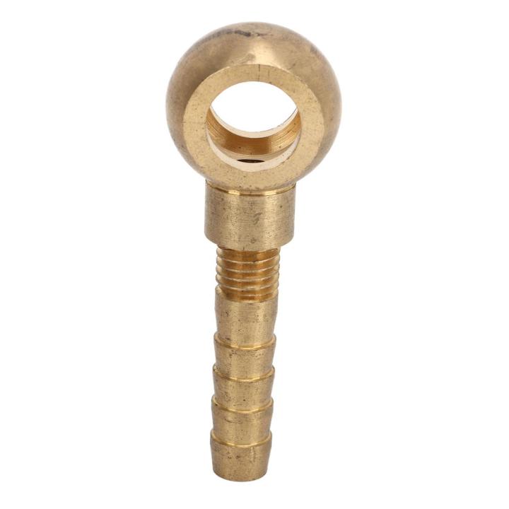 10mm Turbo Banjo Fitting Bolt, M14x1.5mm To 3/8 10mm Length Turbine Water Cooling Fluid Banjo Connector Bolt for Car for Air Fuel Delivery
