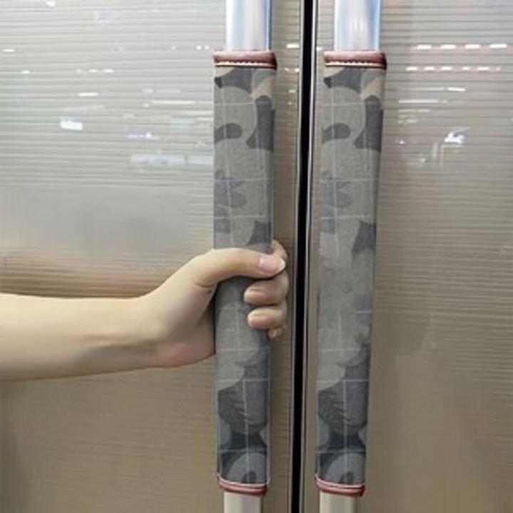 1%20Pair(2Pcs)%20-%20Cotton%20Refrigerator%20Handle%20Cover%20Practical%20Fridge%20Door%20Stand%20Handle%20Covers%20Double-door%20Fridge%20Gloves%20Kitchen%20Door%20Knob%20(Random%20Color/Design)%20-%20Image%202