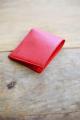 Leather Wallet For Men (RED). 