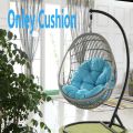 Egg Hanging Swing Chair cushion Chair Cushion Outdoor Indoor Egg Decor Balcony Home Garden Rocking Rattan Chair Cushions Seat Mat (only Cushion hai). 