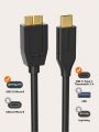 USB C to Micro B Cable 1FT - 10Gbps Data Transfer Speed, Braided USB 3.1 Type C Male to Micro B Male Cable for Hard Drives, Space Gray. 