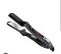 Croc Black Turboion Infrared Titanium Flat Hair Iron Digital Display, 1.5. 