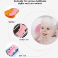 Baby Infant Soft Bath Sponge Seat Cute Anti-Slip Foam pad Mat Body Support Safety kids Cushion Sponge bathroom. 