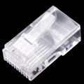30pcs 10P10C RJ45 RJ48 RJ50 Cat5E UTP Ethernet Connector Network Modular Crystal Plug 10-Pin Network Cable Connector. 