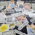 25pcs THE OFFICE sticker pack for all sitcom lovers Micheal Scott fans famous tv series netflix movie romcom 2000s ideal for journals notebooks and guitar waterproof. 