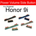 For Huawei Honor 9 Lite 9X 9i Power Volume Side Buttons Power On Off Volume Side Keys For Honor 9lite 9i 9X Replacement Parts. 