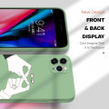 BILI for Vivo V21 / V21 5G Back Cover Mobius Ring Forever Multicolor Liquid Silicone Phone Case Soft Square Lens Protection Phone Cases. 