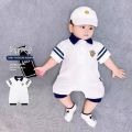 Baby Boy Romper Clothes Newborn Infant Summer POLO Shirt Short Sleeve Jumpsuit Toddle Boys Jumper Onesie. 