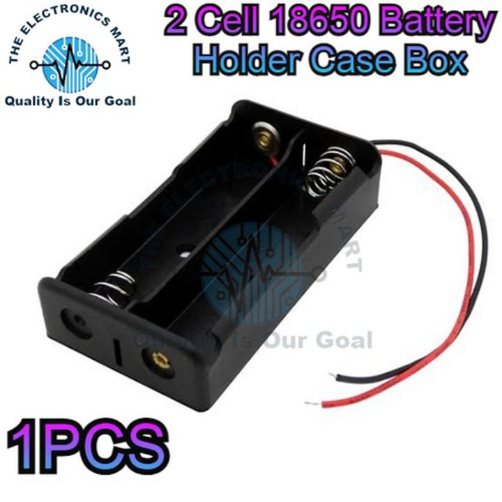 2 Cell 18650 Battery Cell Holder Case Box In Pakistan