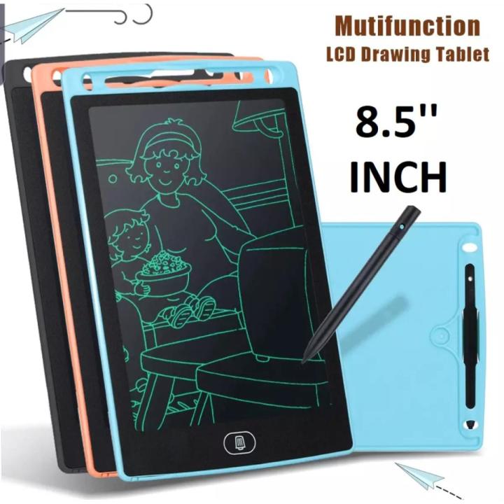 Kids LCD Writing Tablet 8.5 Inch Digital Drawing Board with Pen Clear Function Portable No Battery Required