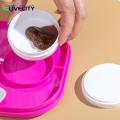 Multi-compartment Lunch Box 1100ml Bento Box Lunch Box with Safe Seal Multiple Compartments Lightweight Stackable Meal Prep Container for Adults Kids School Travel in Asia Stackable Meal Container. 
