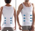 Slim n Lift Body Shaper Vest for Men (Black / White). 