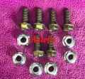 Automotive steel 12 mm Nut Bolt Washer 06 Pieces. 