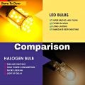 CANBUS LED Turn Signal Indicator Light Bulbs For Car (Pack of 4) 7440 T20 7443 Waterproof, High Quality, Super Brightness Hazard / Blinker led Lights. 
