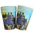 Batman Cup - 200 ml - Batman Paper Cups - Batman Theme Birthday Decorations - Batman Birthday Theme For Boys - Blue - Boys - Pack Of 1. 