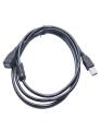 USB Extention Male To Female - 1.5 m - Black. 