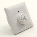 Ceiling Light Fan Speed Control Switch White Wall Panel Knob AC 220V. 