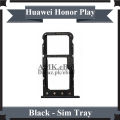 Huawei Honor Play SIM Tray Sim Jacket Sim Slot Sim Door For Honor Play - Black. 