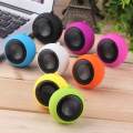 Mini hamburger type portable speaker music player 3.5mm jack stereo telescopic plug-in audio speakers for child. 