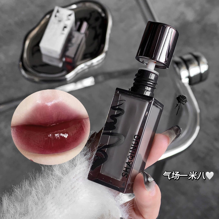 SHAQINUO Lip Gloss Moisturizing and coloring, watery and long-lasting non-stick cup lip gloss