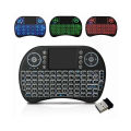 Wireless Keyboard for Smart LED TV Mobile Mini Touchpad Mouse RF 500 Warranted Bluetooth Gaming RGB Lighting Backlight LED Android TV Box Fancy Stylish Design Laptop Computer PC. 