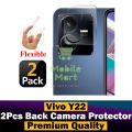 Vivo Y22 Camera Lens Protector Flexible Gorilla 9H Rear Camera Protector For Vivo Y22 - 2Pcs. 