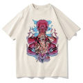 Anime jujutsu Kaisen T shirt cartoon ryomen Sukuna print short sleeve T-shirts oversized men women Harajuku T-shirt streetwear. 