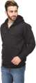 Export left over winter Fleece stylish plain long zipper zip hoodies hoodie hudies for mens men (Black) (grey). 