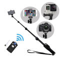 Yt-1288 Selfie Stick Yunteng 1288 Tripod Monopod  Bluetooth Extendable Handheld VS 188 For Gopro Dslr Camera and Phone. 