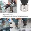 Diamond Coated Drill Bits for Tile Marble Glass Ceramic Hole Saw Drill Diamond Core Bit, All Sizes Available 6-100mm. 
