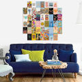 Good Vibes Aesthetic Wall Collage Cards Kit -  Of Your Choice  40 Customize Cards, 4x6 Inches, Non-Adhesive, Glossy Prints,  for Wall and Room Decor. 