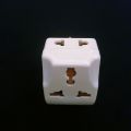 Multi Power Plug Socket - Mobile Multi Plug- Multi Shoe Adapter 3 Pin & 2 Sockets High Quality. 