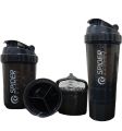 SPIDER BOTTLE PROTEIN & MULTI PURPOSE SHAKER WITH 2GO SOLUTION Strauss Spider Shaker Bottle 500ml. 