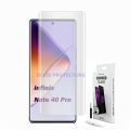 Infinix Note 40 Pro UV Glass Liquid Glue Tempered Glass Screen Protector For note40 pro - Transparent. 