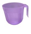 2 Pcs Set Semi Transparent Plastic Bucket Large Balti with Mug Bath Set 30 Liters. 