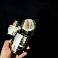 3 Pcs Water Drinking Glass Stainless Steel 200ml. 