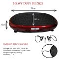 HISTRO HEALTH CARE Power Plate For Weight Loss /Whole Body / Plate Exercise/ Platform/Fitness Machine Model With Digital Display Speed Up To 120 Level  Slim and Shape Body Shaper Full-Body Slim Fitness Vibration Plate Machine Crazy Fit Massage Body. 